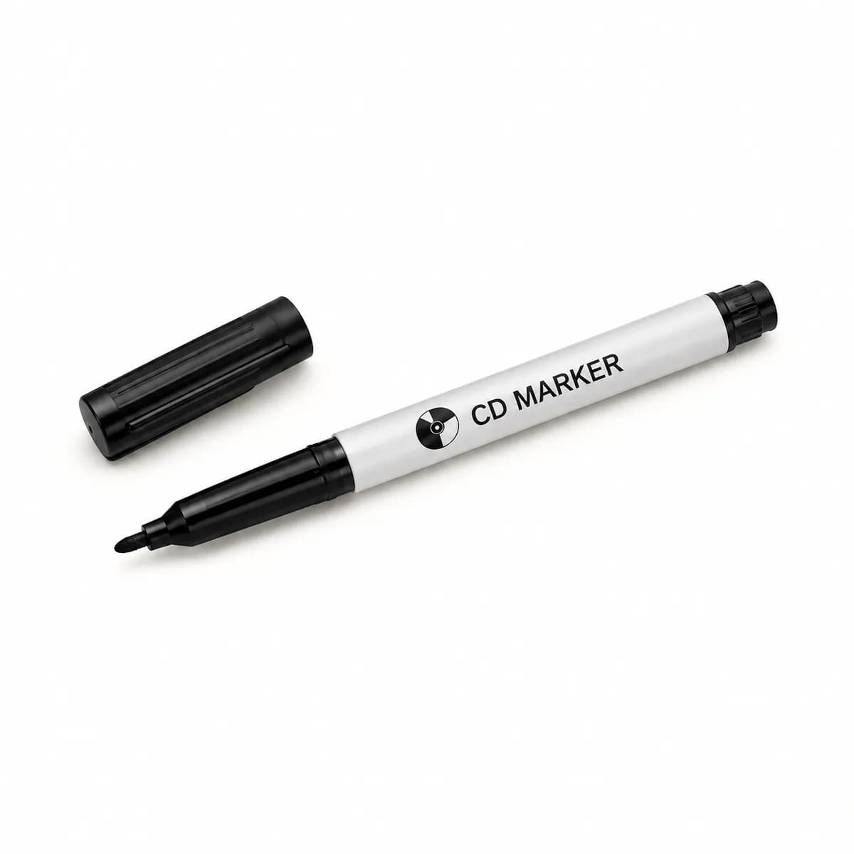 Marker permanent pentru CD/DVD, două vârfuri