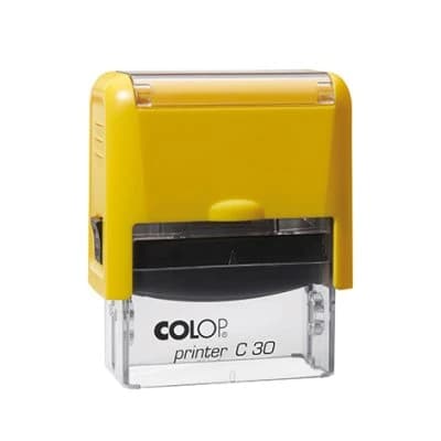 Ștampilă automată Colop Printer C30, galbenă
