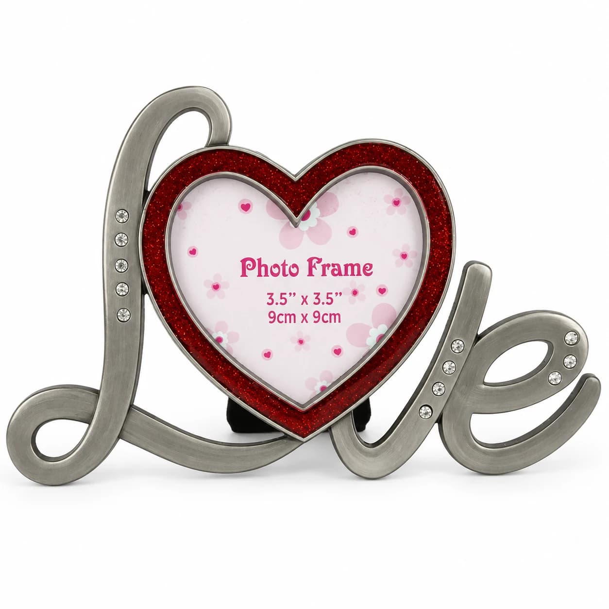 Love frame with 10×10 heart