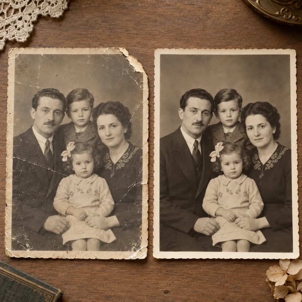 Old photo restoration