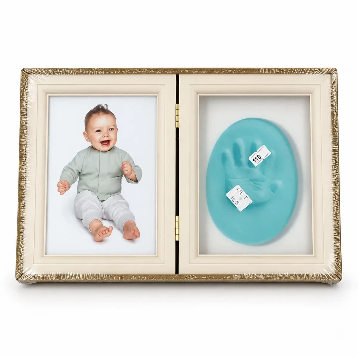 Baby 13×18 frame with hand and footprint
