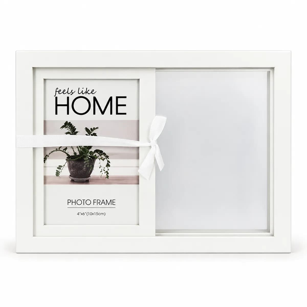 Sliding frame 10×15 in wood and plastic
