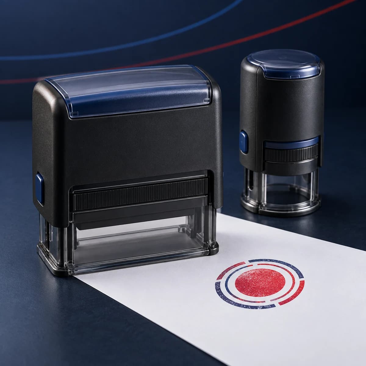 Colop self-inking stamps