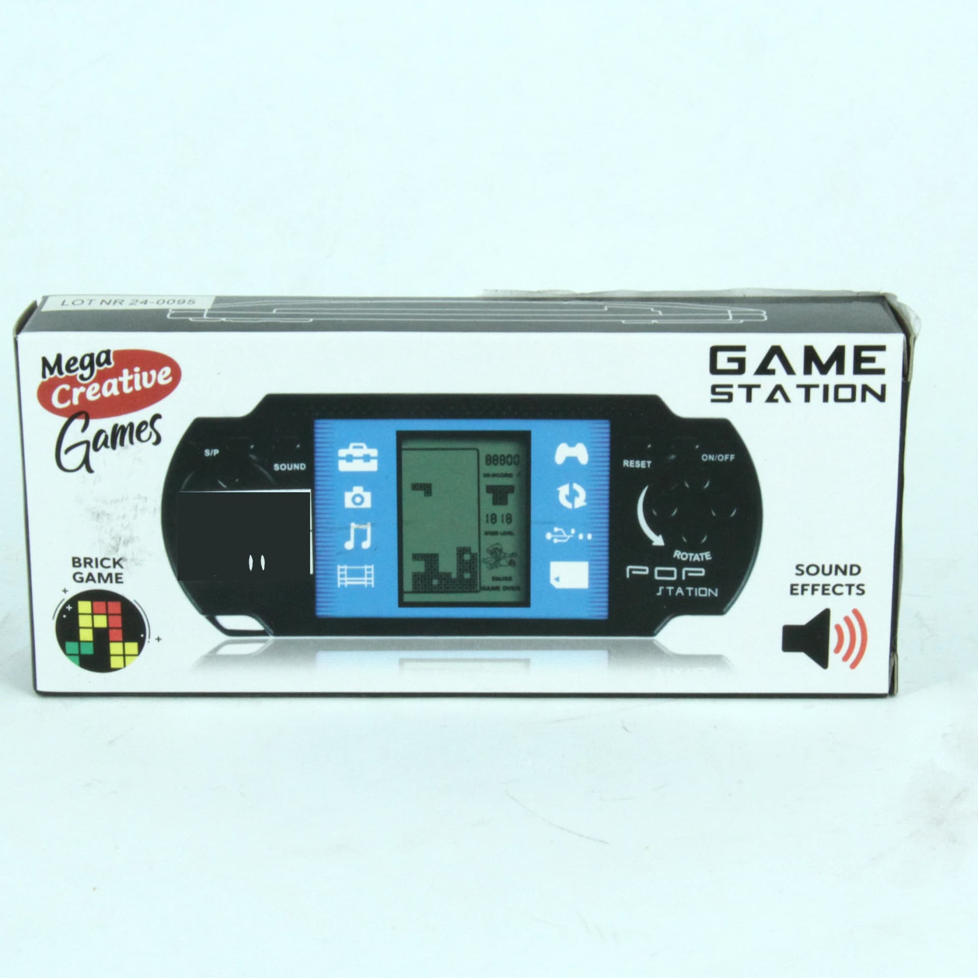 Tetris Game Station Portable Console, Black