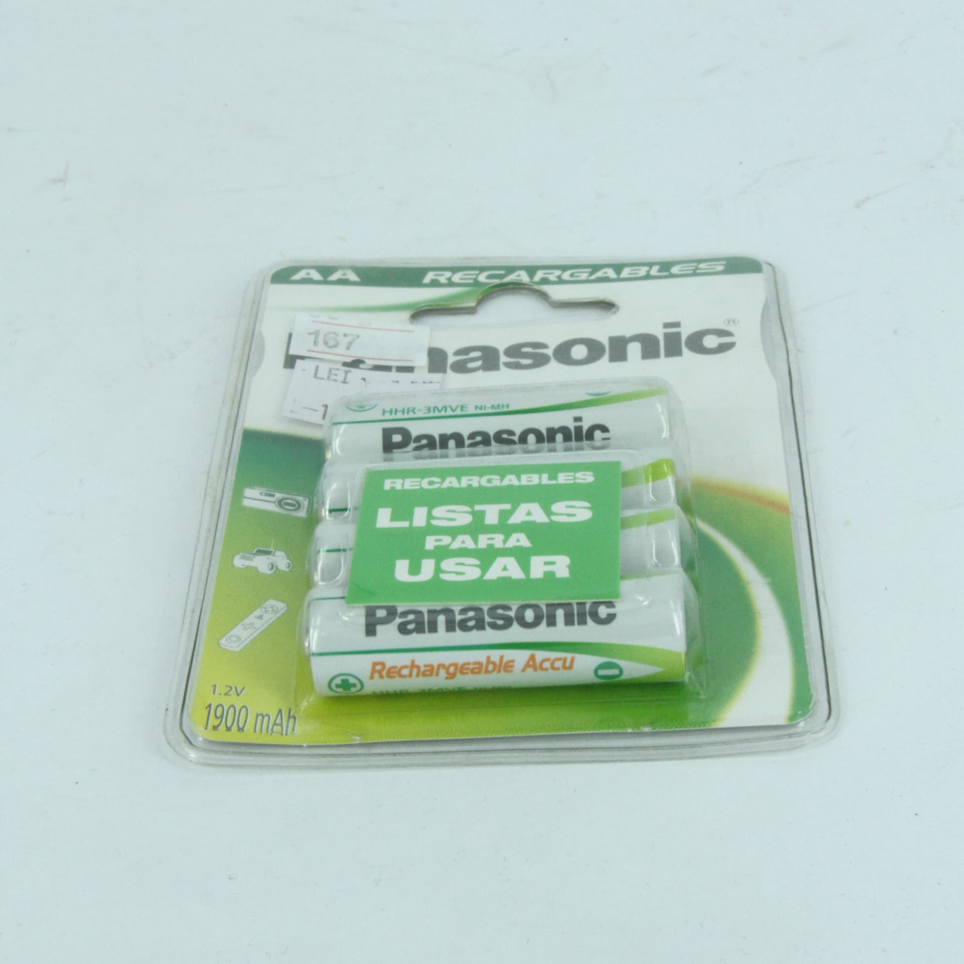 Acumulatori Panasonic AA 1900 mAh, set de 4 bucăți