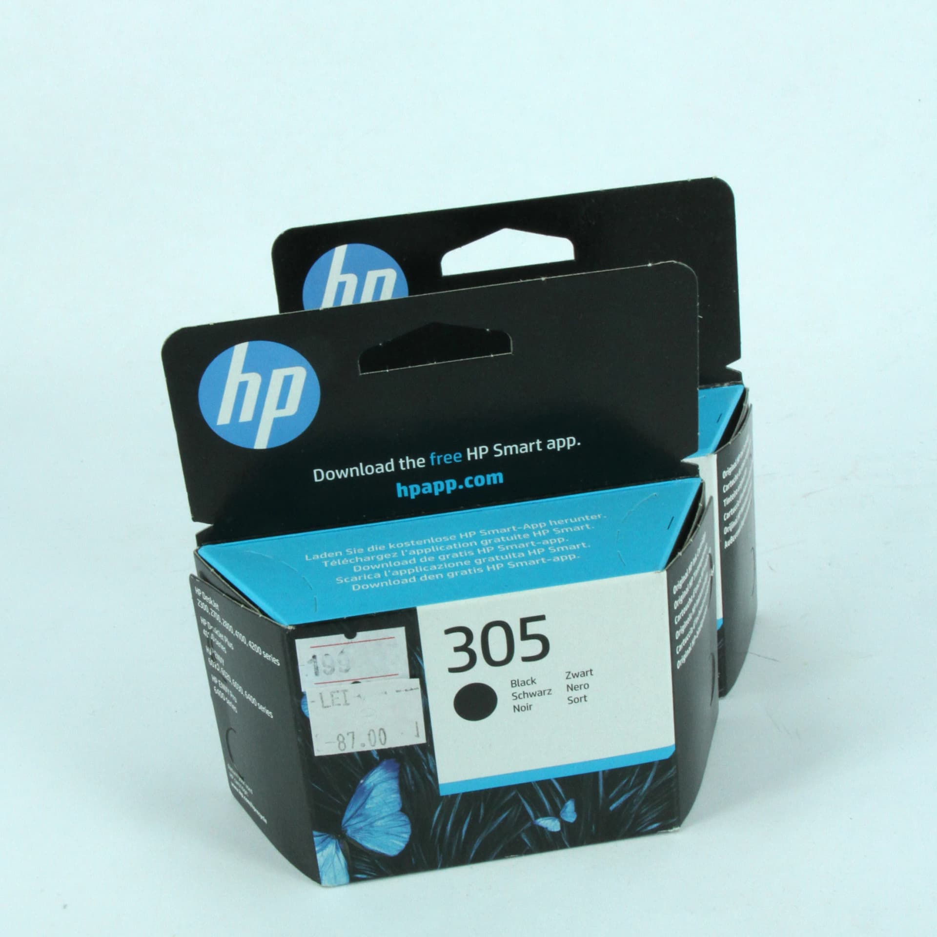 Cartuș original HP 305 negru