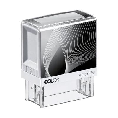 Ștampilă automată Colop Printer 20, alb-negru