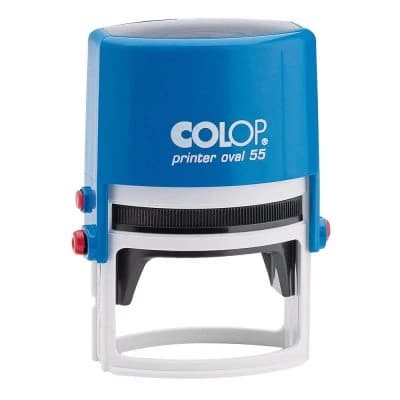 Ștampilă automată Colop Printer Oval 55, albastră