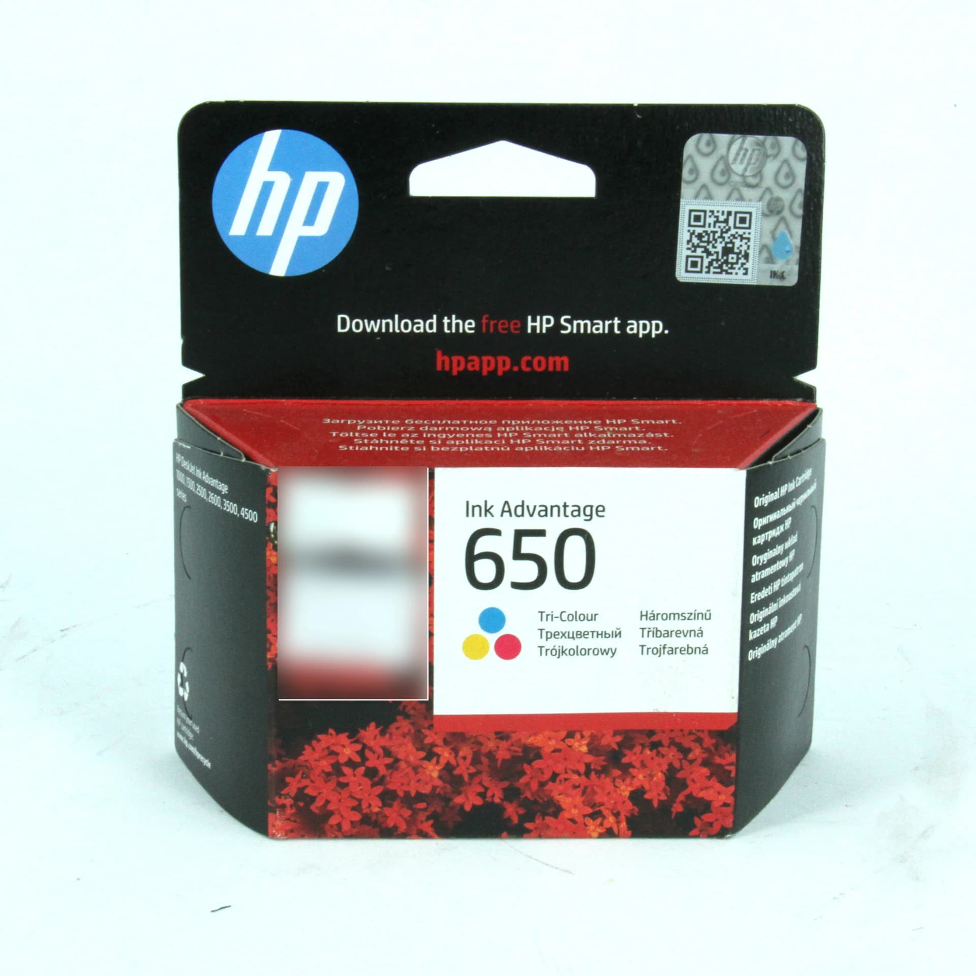 Cartuș original HP 650 color