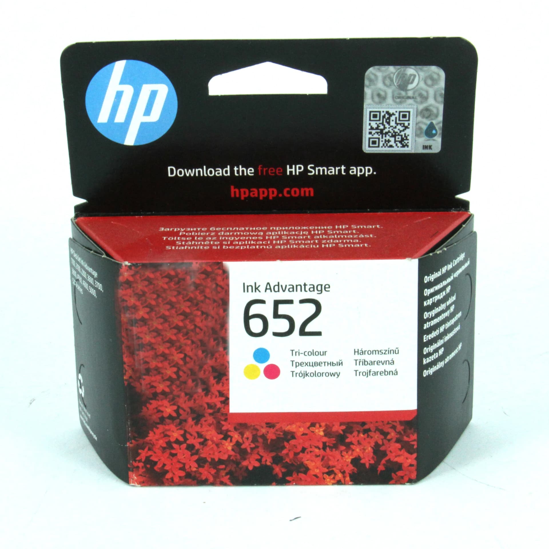 Cartuș original HP 652 color