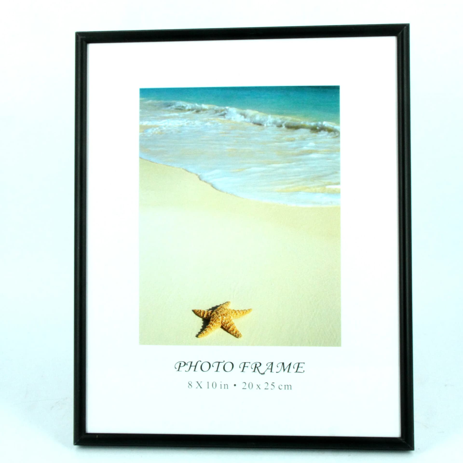 Ramă foto aluminiu 20×25 cm, negru