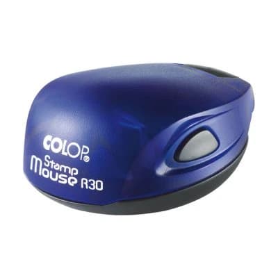 Ștampilă compactă Colop Stamp Mouse R30, indigo